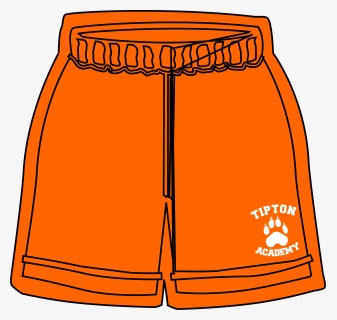 Tipton Academy Adult Mesh Shorts N5296 Â - Orange Shorts Clipart, HD Png Download, Free Download