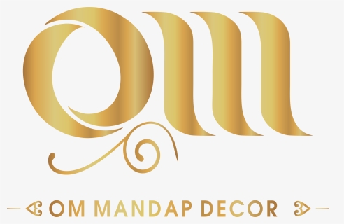 Om Mandap Decor Gandhidham Logo - Calligraphy, HD Png Download, Free Download