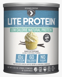 Low Calorie Protein Powder - Vanilla Cupcake Lite Protein Powder, HD Png Download, Free Download