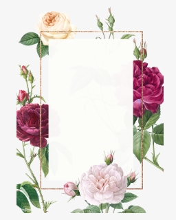 Burgundy Wedding Png - Design Wedding Invitation Floral, Transparent Png, Free Download