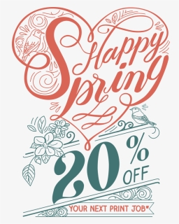 Happy Spring - Heart, HD Png Download, Free Download