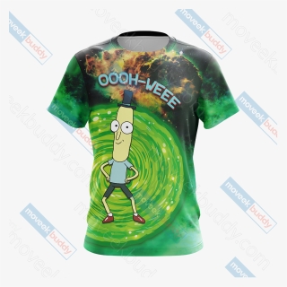 Poopybutthole Rick And Morty Unisex 3d T-shirt - Image, HD Png Download, Free Download