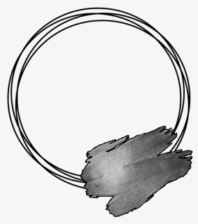 #circle #circulo #pintura #mancha #paint #black #negro - Painting, HD Png Download, Free Download