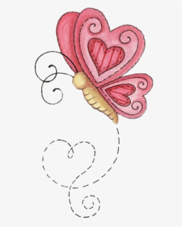 #borboletas #borboleta #cute #love #collage #rosa #pink - Caratulas Para Cuadernos De Mariposas, HD Png Download, Free Download