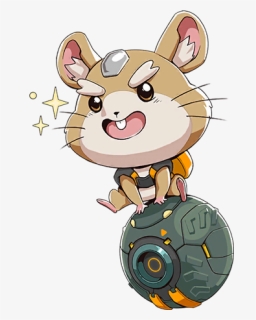 Hammond Overwatch Phone , Png Download - Overwatch Wrecking Ball Cute Spray, Transparent Png, Free Download