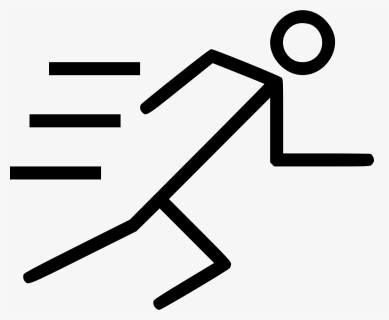 Run Running Race Marathon Athletics - Moving Symbol, HD Png Download, Free Download