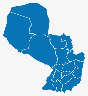Paraguay Mapa Vector, HD Png Download, Free Download