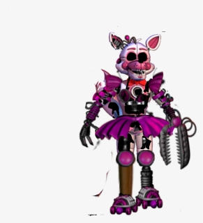 #freetoedit #scrap #fnaf #broken #saw #skirt #funtimefoxy - Cartoon, HD Png Download, Free Download