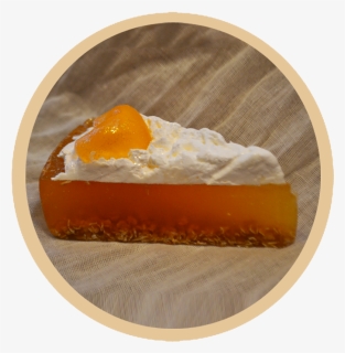 Orange Pie Slice , Png Download - Tres Leches Cake, Transparent Png, Free Download