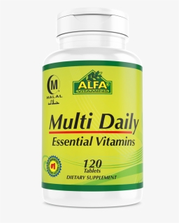 Multi Daily Alfa Vitamins, HD Png Download, Free Download