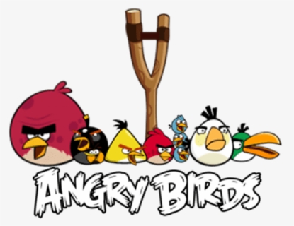 Free Png Download Angry Birds Slingshot Png Images - Angry Birds Logo Png, Transparent Png, Free Download
