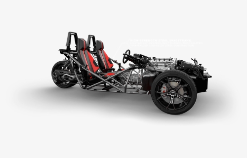 Outlaw Rentals Panama City Beach Slingshot - Polaris Slingshot Stripped, HD Png Download, Free Download