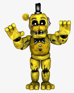 Golden Freddy Png Images Free Transparent Golden Freddy Download Kindpng - withered golden freddy shirt roblox