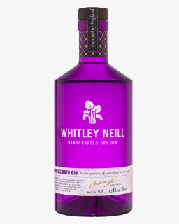 Whitley Neill Rhubarb & Ginger Gin, HD Png Download, Free Download
