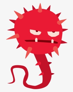 Dangerous Pathogens Could Be Lurking - Cartoon Virus For Kids, HD Png Download, Free Download
