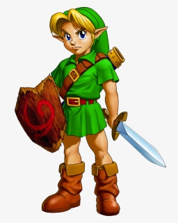Link Zelda Ocarina Of Time, HD Png Download, Free Download