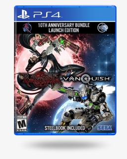 Bayonetta And Vanquish 10th Anniversary Bundle Ps4, HD Png Download, Free Download
