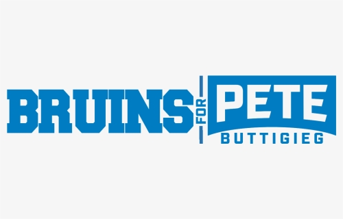 Bruins For Pete Buttigieg - Graphic Design, HD Png Download, Free Download