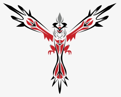 #pokemon #tribal #tattoo #yveltal #freetoedit - Pokemon Tattoos Tribal, HD Png Download, Free Download