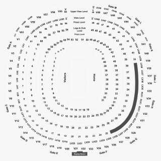 Sdccu Stadium Seating Chart Rolling Stones 2020, HD Png Download, Free Download