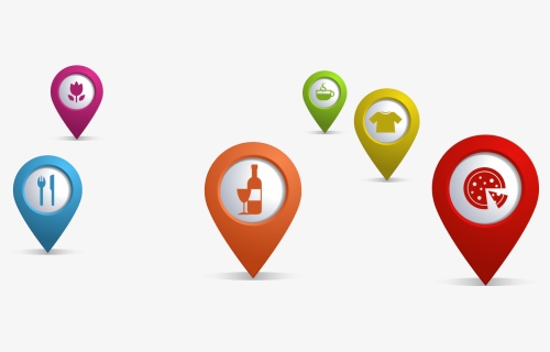 Google Map Restaurant Pins, HD Png Download, Free Download