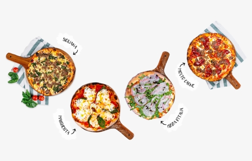Sicilliana, Margherita, Pizza Italia, Molto Carne - California-style Pizza, HD Png Download, Free Download