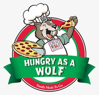 Hungry As A Wolf Logo - Cartoon, HD Png Download, Free Download