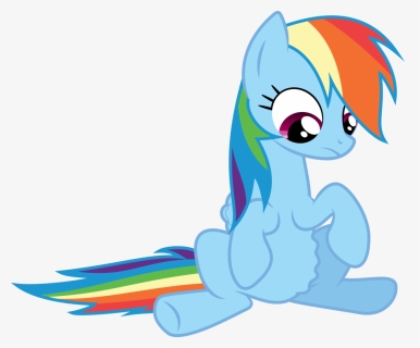 Stomach Vector Hungry - Rainbow Dash Hungry Stomach, HD Png Download, Free Download