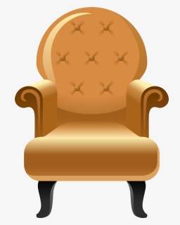 Armchair Transparent Clip Art Image - Armchair Clipart, HD Png Download, Free Download