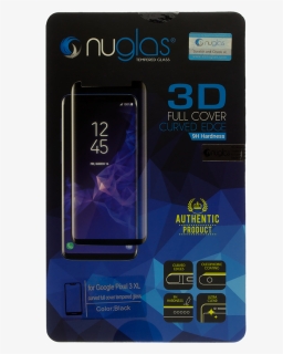 Google Pixel 3 Xl Nuglas Curved Tempered Glass Screen - Screen Protector, HD Png Download, Free Download