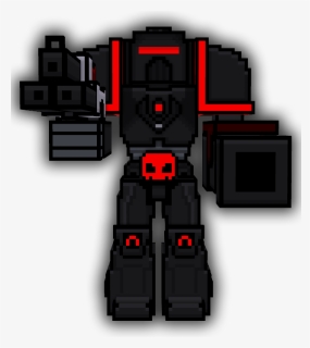 Black Battle Mech , Png Download - Pixel Gun 3d Battle Mech, Transparent Png, Free Download