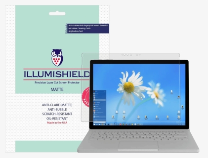 Illumishield Anti-glare Matte Pet Film Protector - Surface Book 2, HD Png Download, Free Download