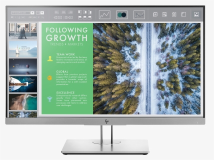 Hp Elitedisplay E243 Monitor, HD Png Download, Free Download