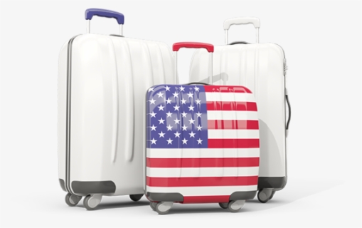 Luggage With Flag - El Equipaje A Puerto Rico, HD Png Download, Free Download