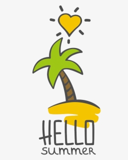 Hello Summer Word Png Clipart - Hello Summer Png Clipart, Transparent Png, Free Download