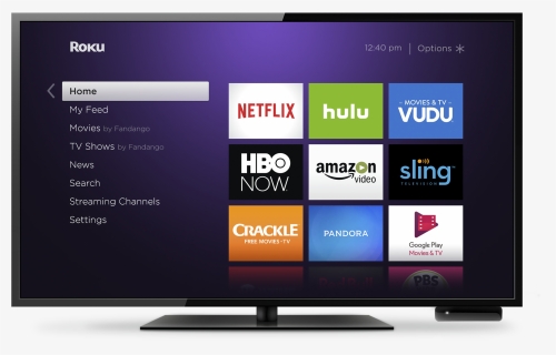 Preview Image - Insignia Ns-55dr620na18 - - Roku Express Home Screen, HD Png Download, Free Download