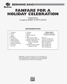 Fanfare For A Holiday Celebration Thumbnail - Sheet Piano Magic Works Harry Potter, HD Png Download, Free Download