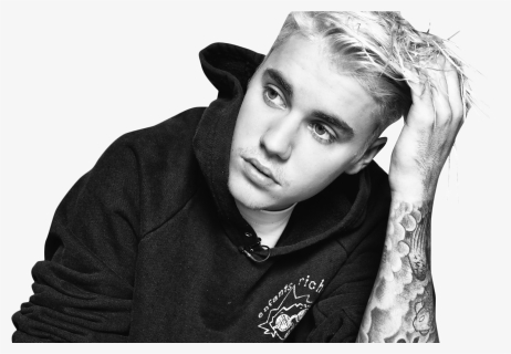 Justin Bieber Clipart Black And White, HD Png Download, Free Download