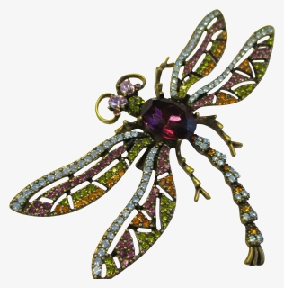 Dragonfly Trembler Pin - Dragonfly, HD Png Download, Free Download
