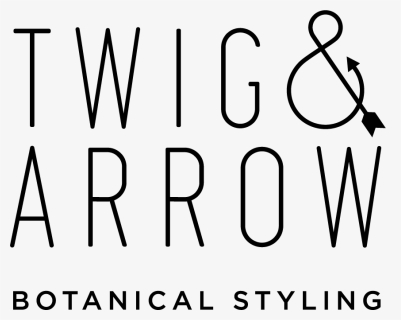 Twig & Arrow - Calligraphy, HD Png Download, Free Download