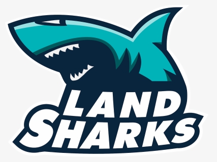Transparent Shark Mascot Clipart - Land Sharks Clip Art, HD Png Download, Free Download