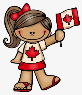 July 1st Is Canada Day Here Is A Canadian Boy And Girl - Canadian Clipart, HD Png Download, Free Download