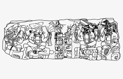 Mayan Mural Rulers Clip Arts - Mural Png, Transparent Png, Free Download