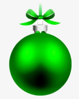 Green Christmas Ball Png Photos - Christmas Ornament, Transparent Png, Free Download