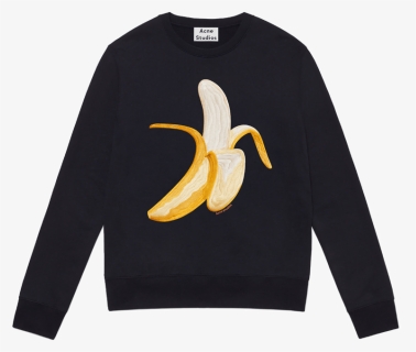 Emoji Woman Casey Banana Navy - Acne Studios Banana Sweatshirt, HD Png Download, Free Download