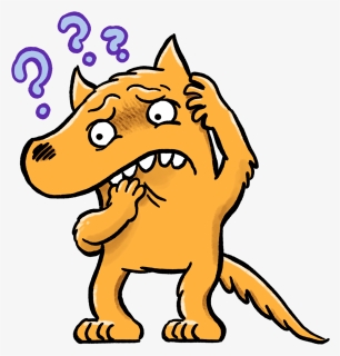 Ken The Voting Dingo Looks Confused And Distressed, - Cartoon, HD Png Download, Free Download