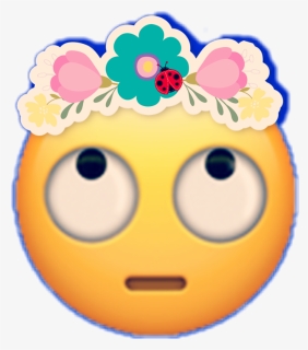 Emoji Ladybug Stckers Flowercrown - Emoji, HD Png Download, Free Download