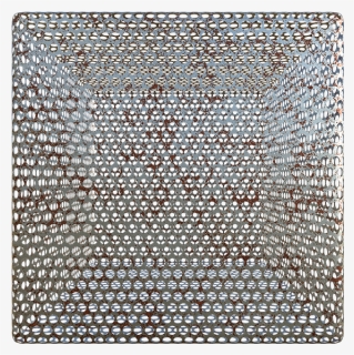 Punched Or Perforated Metal Sheet Texture With Rust, - Clemson Paw Perler Beads, HD Png Download, Free Download