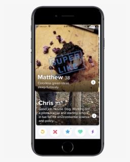 Tinder’s Up Swipe - Iphone, HD Png Download, Free Download