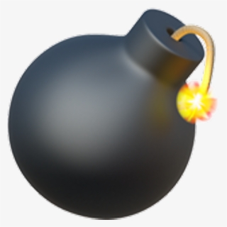 Iphone Bomb Emoji , Png Download - Iphone Bomb Emoji, Transparent Png, Free Download